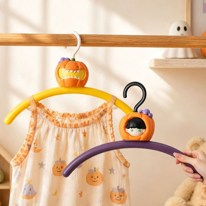 Cartoon Pumpkin Hangers for Adults and Children