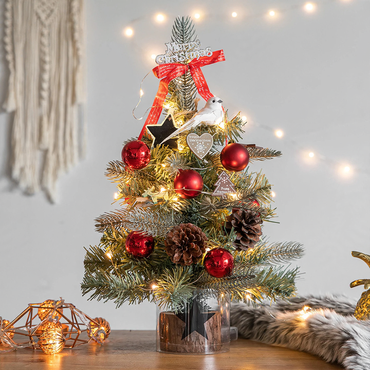 Mini Christmas Tree Set for the Table