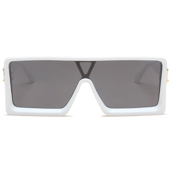 Ladies large, square sunglasses with continuous gradient Stornfield