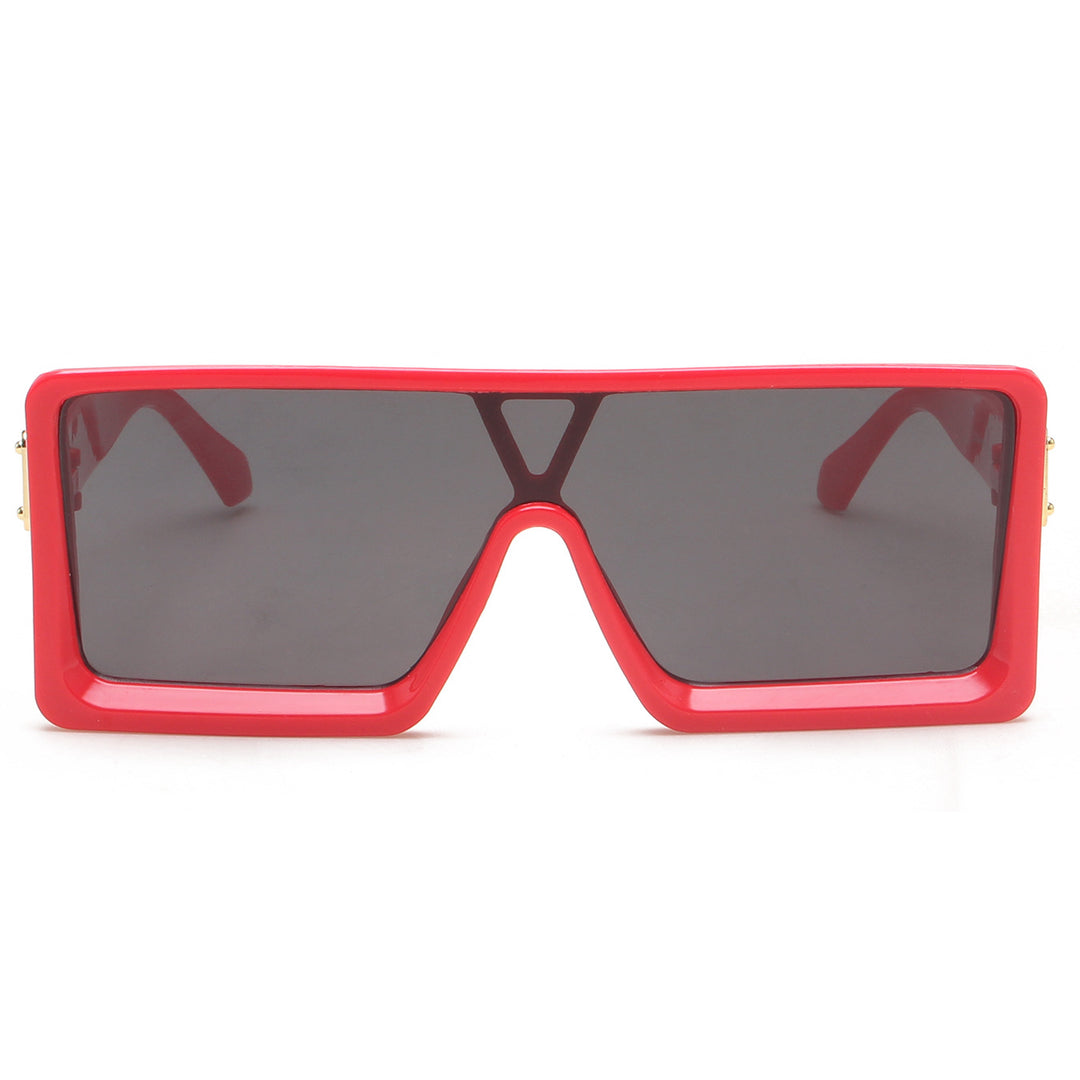 Ladies large, square sunglasses with continuous gradient Stornfield