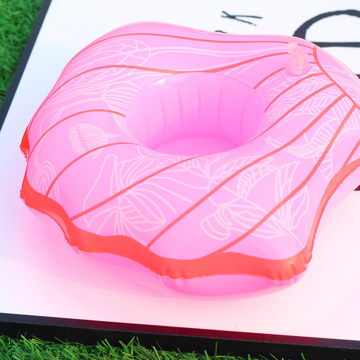 Women Inflatable Swimming Ring with Floral Patterns Stornfield