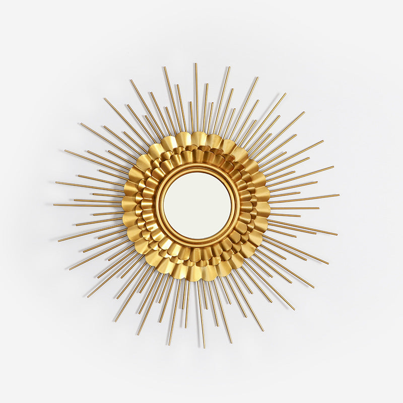 Sunburst Pattern Decorative Wall Mirror Stornfield