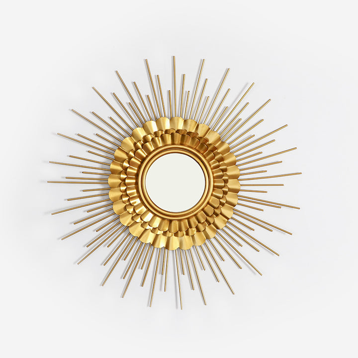 Sunburst Pattern Decorative Wall Mirror Stornfield
