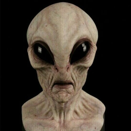 Realistic Alien Mask – Latex and Silicone Halloween Mask for Cosplay and Parties | Stornfield