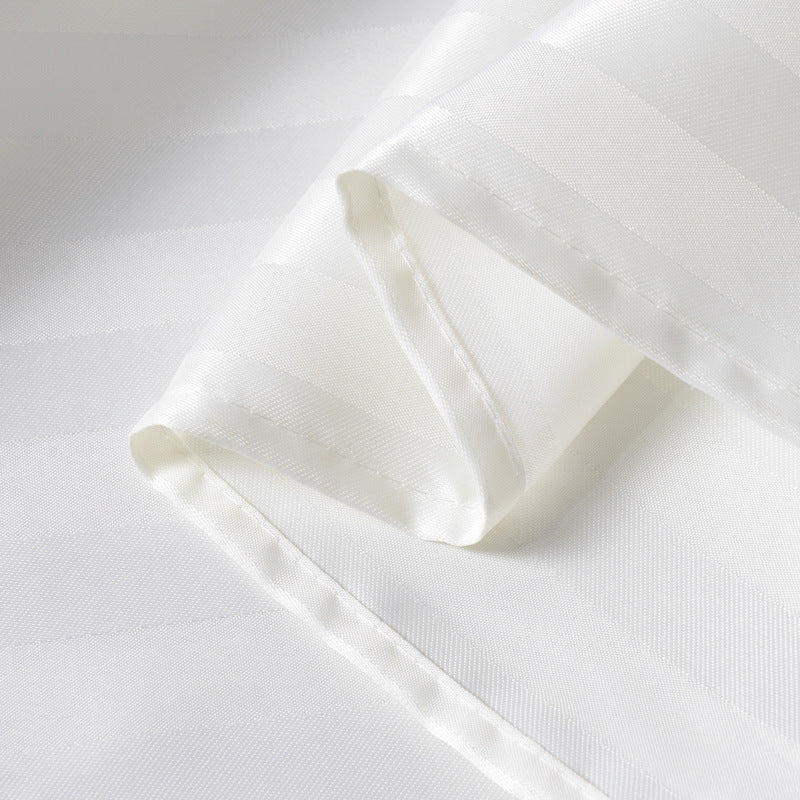 Elegant Satin Pleated Stornfield