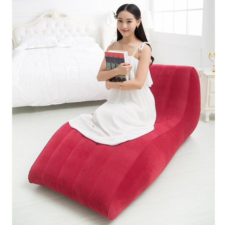 Ladies Comfortable Inflatable Recliner with Ergonomic Back Support Stornfield