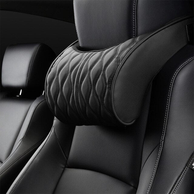 Stornfield | Leather Travel Cushion Set with Memory Function