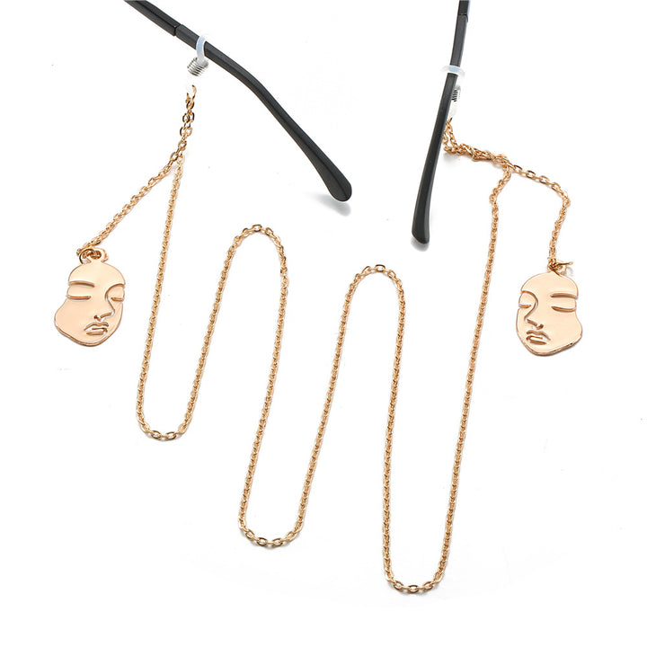 Artistic Face Pendant Necklace Stornfield