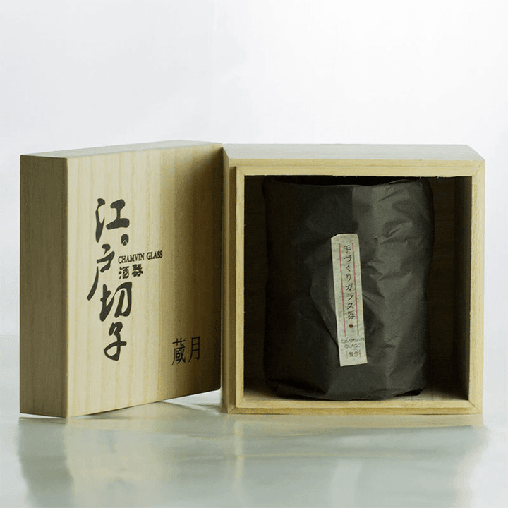 Japanese Handcrafted Chamvin Edo Kiriko Whisky Glass | Stornfield