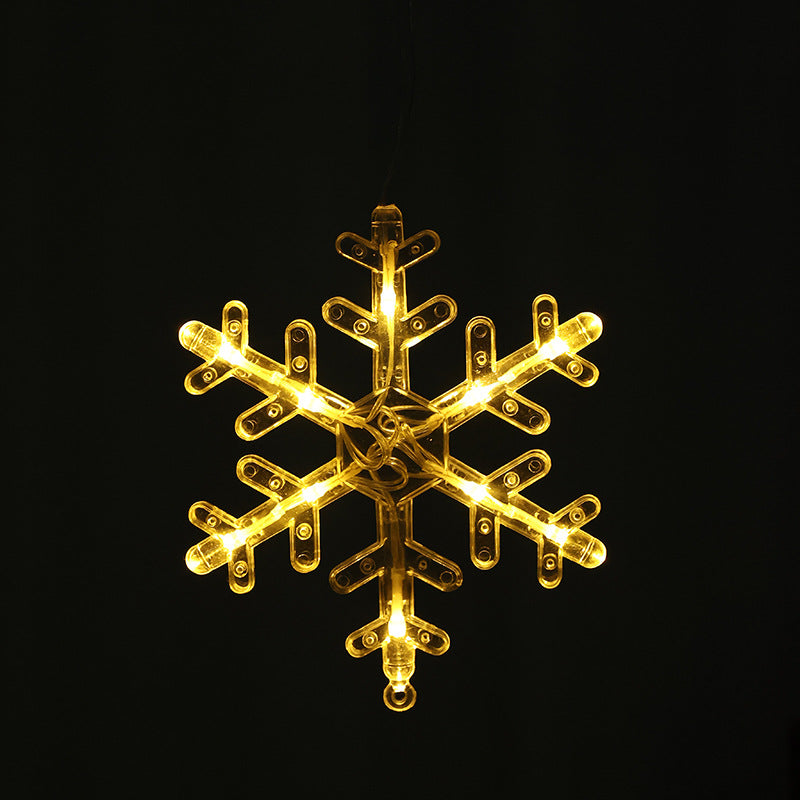 LED Suction Cup Light String for Window Decoration