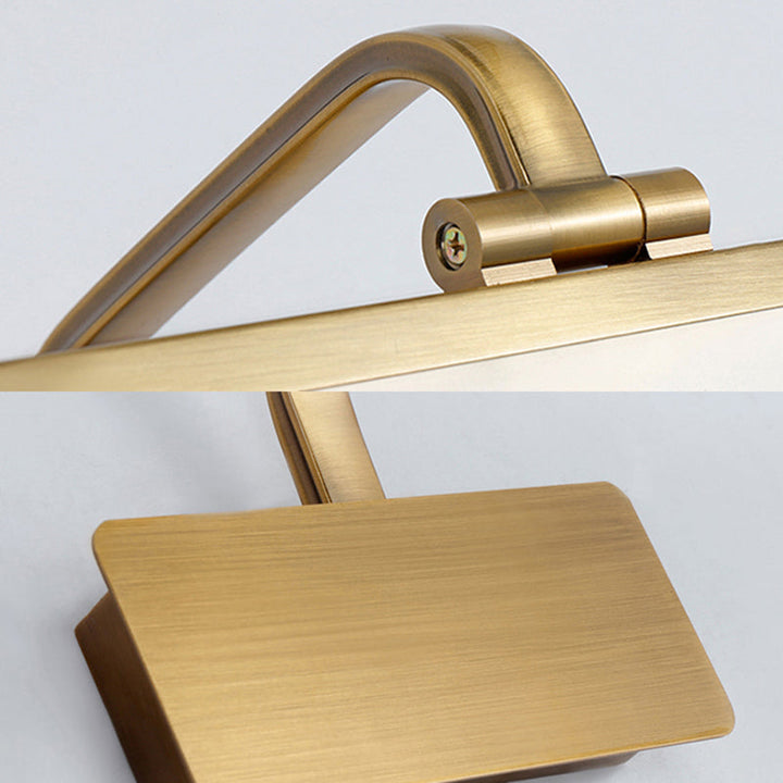 LED Indoor Wall Light with Ultra-Thin Acrylic Shade Brushed Brass Vanity Sconce Light in Warm/White Lighting, 16"/19.5" W | Stornfield