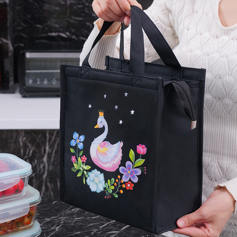 Cooler Bag with Elegant Flower Design Stornfield