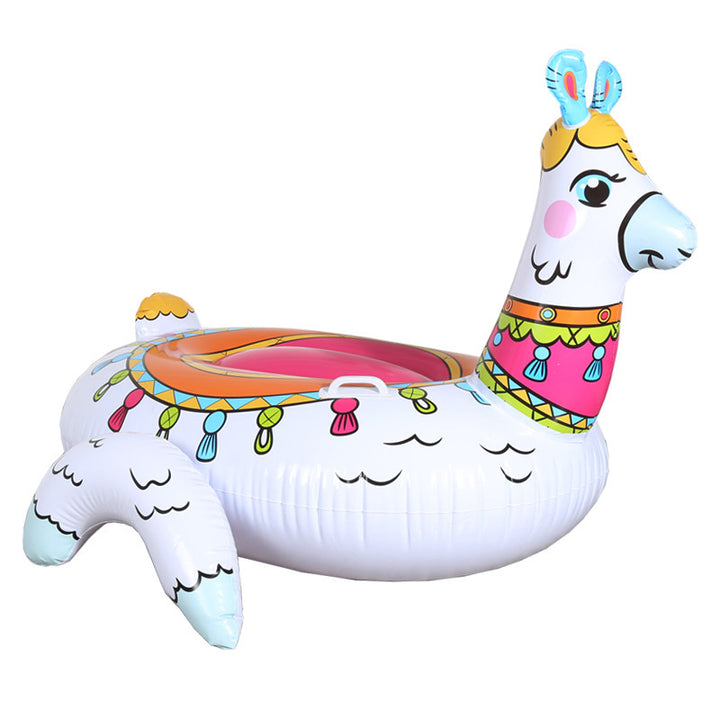 Ladies Inflatable Llama Swimming Pool with Seating Comfort Stornfield