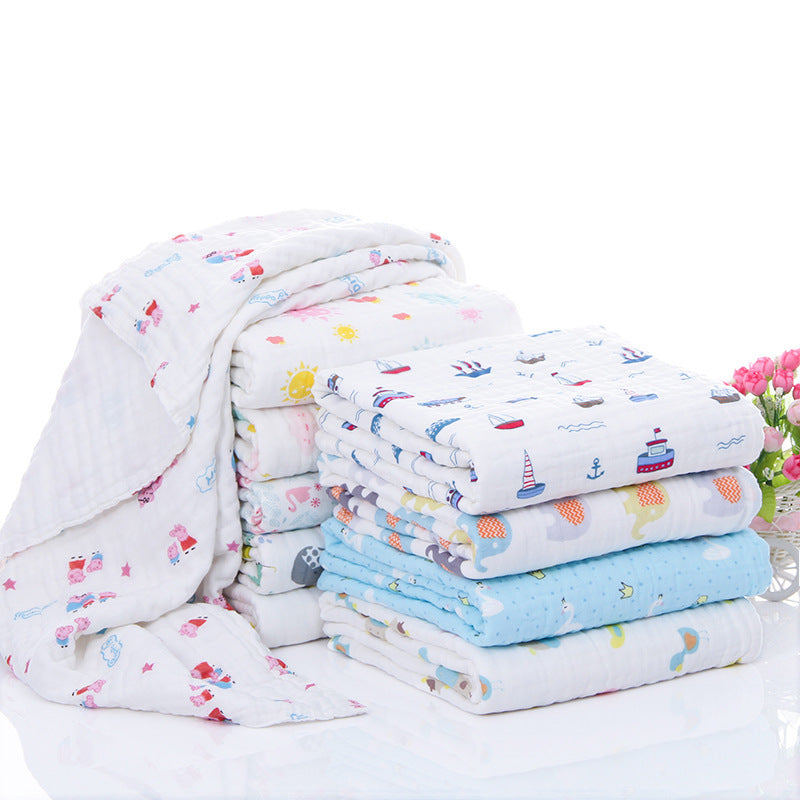 Soft Cotton Multi-Printed Baby Blanket Stornfield