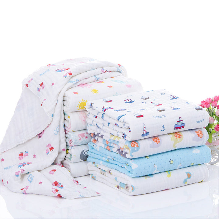 Soft Cotton Multi-Printed Baby Blanket Stornfield