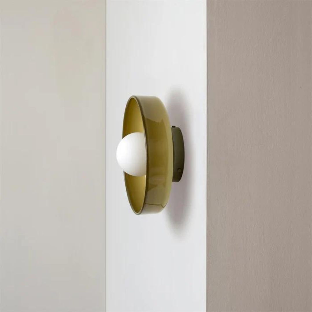 Round Ceiling Lamp with Stylish Functionality - LumiSphere | Stornfield