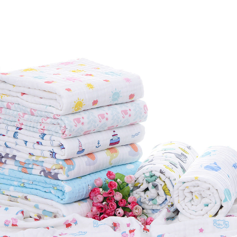 Soft Cotton Multi-Printed Baby Blanket Stornfield