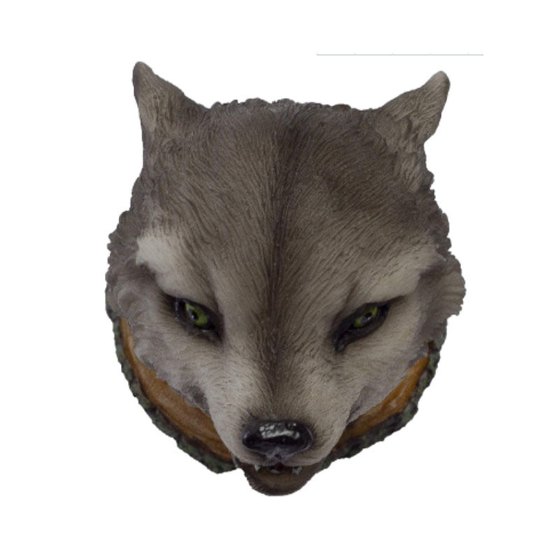 Decorative Howling Wolf Figurine