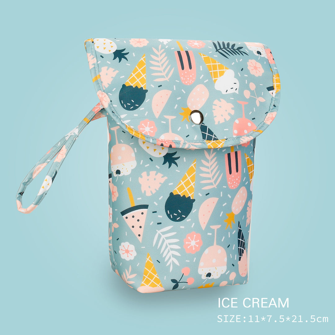 Cooler bag with cheerful lemon pattern Stornfield