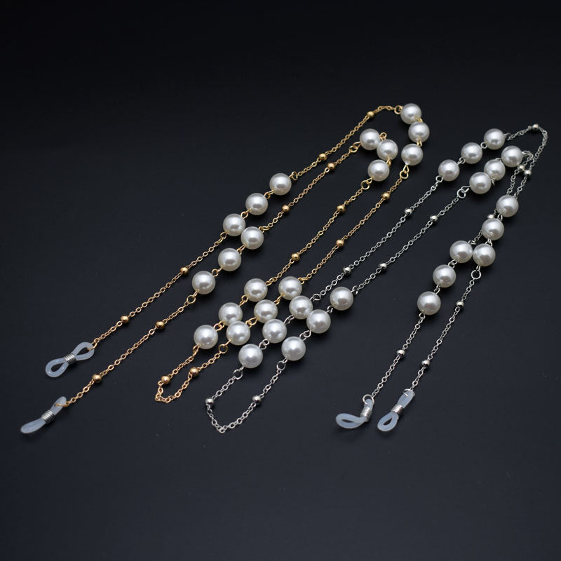 Elegant Pearl-Accented Eyewear Chain Stornfield 1786692160