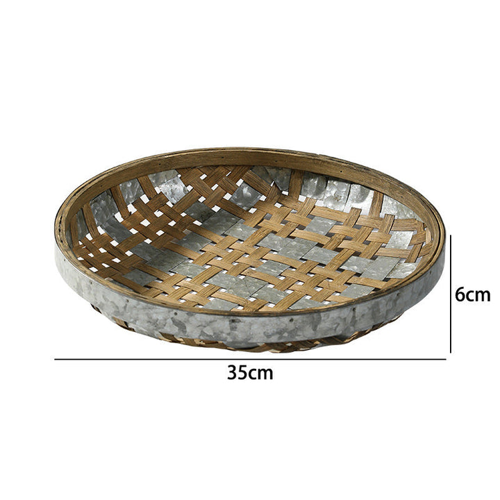 Handwoven Decorative Serving Bowl Stornfield