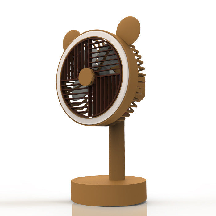Ladies' table fan with unique animal design Stornfield