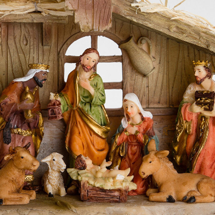 Nativity Scene Figurine Set