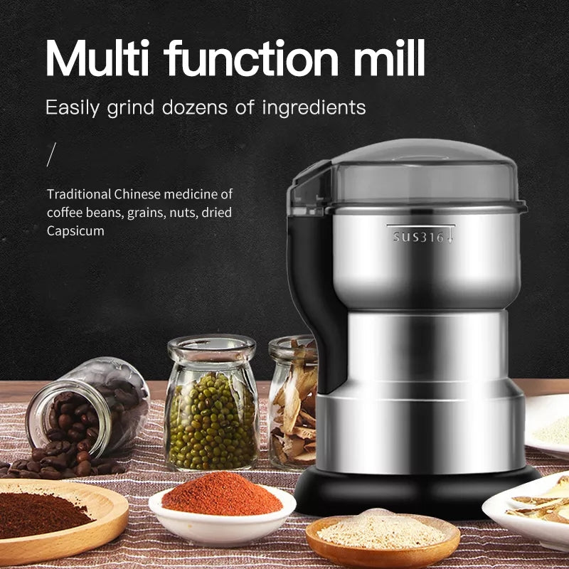 Stornfield | Stainless Steel Electric Coffee and Spice Grinder 400W