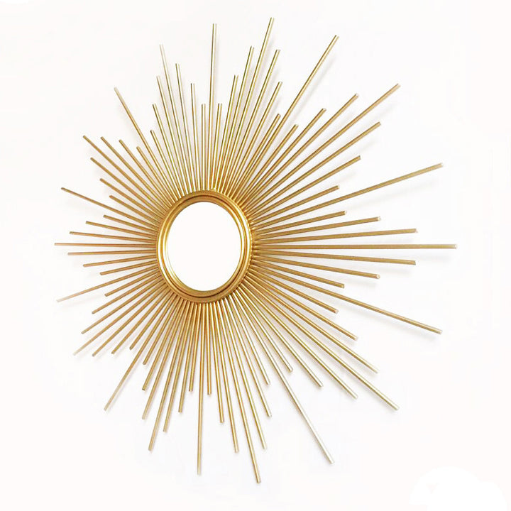 Sunburst Decorative Wall Mirror with Radiating Rays Stornfield