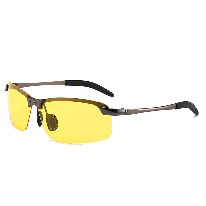 Men's sporty sunglasses with flexible frame Stornfield