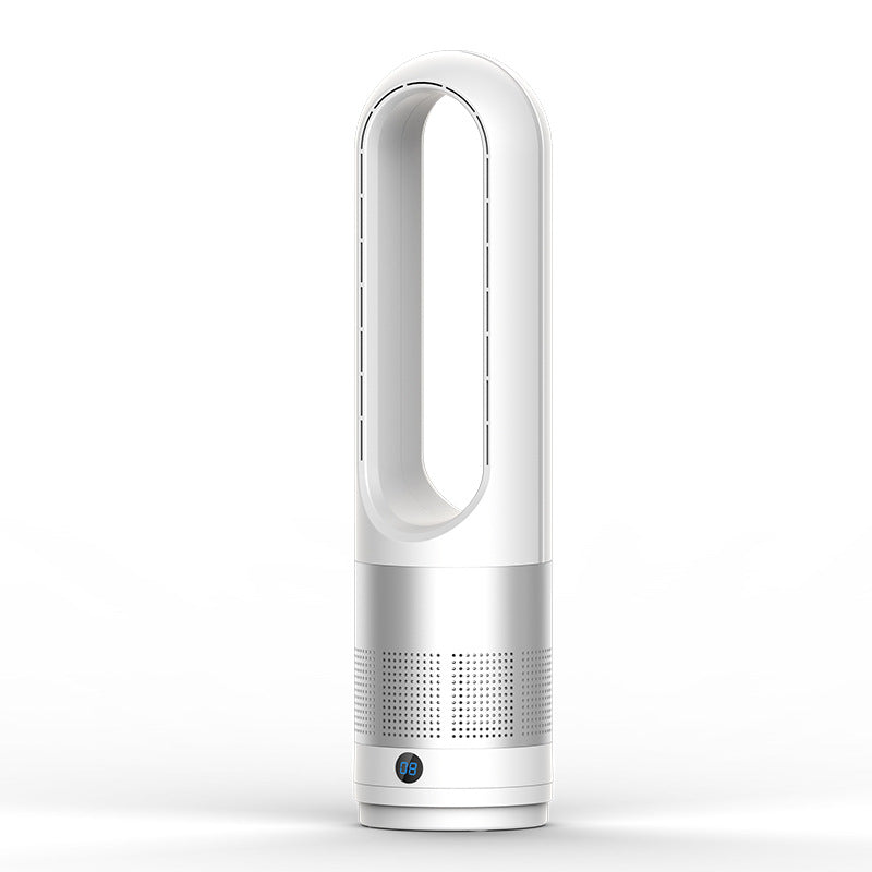 Cooling bladeless tower fan and HEPA air purifier with quiet DC motor Stornfield