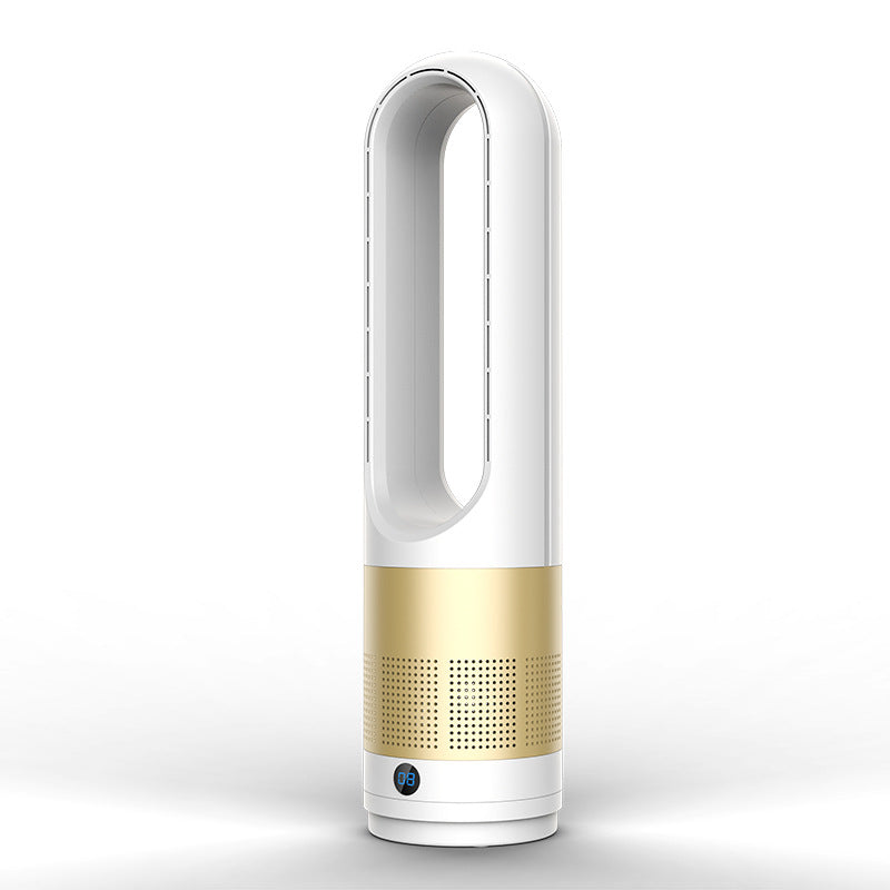 Cooling bladeless tower fan and HEPA air purifier with quiet DC motor Stornfield