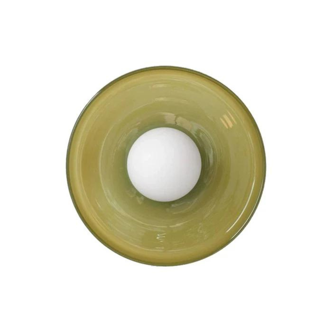 Round Ceiling Lamp with Stylish Functionality - LumiSphere | Stornfield