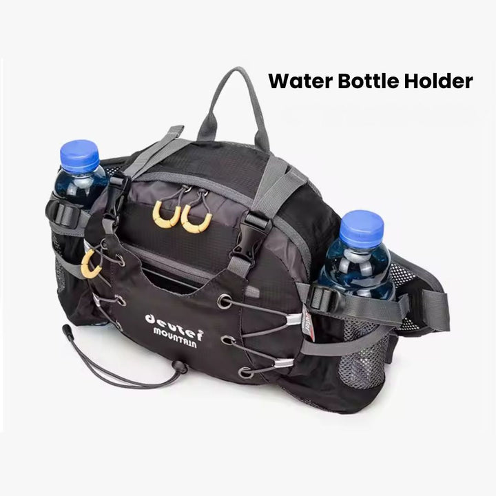 Stornfield | Waterproof Hiking Waist Bag – 5L Bum Bag with Zippered Pockets for Walking & Outdoor Adventures