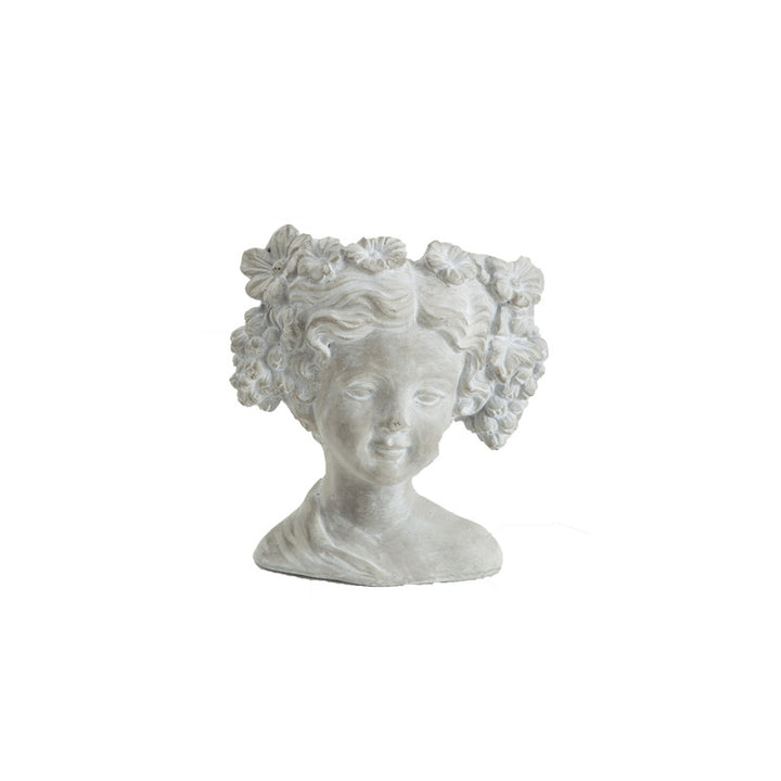 Artistic head sculpture flower pot Stornfield