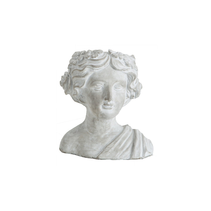 Artistic head sculpture flower pot Stornfield
