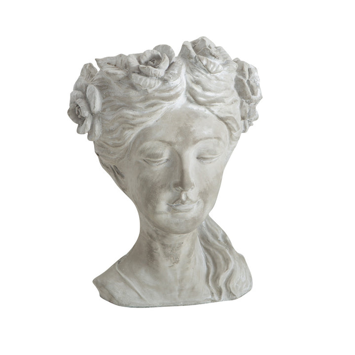 Artistic head sculpture flower pot Stornfield