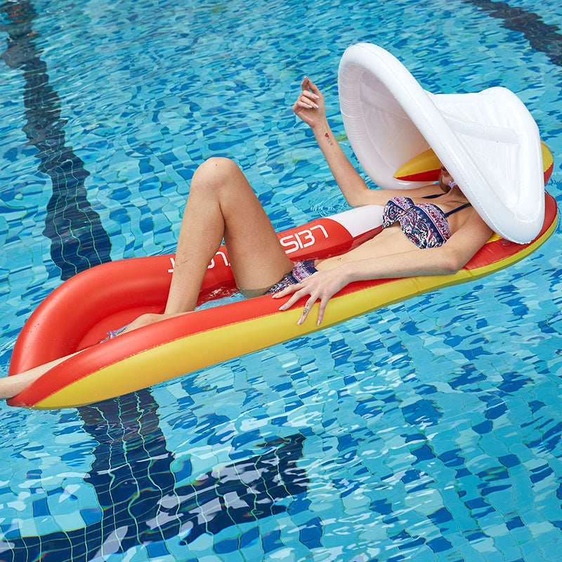 Women Inflatable Water Lounge with Integrated Safety Edge Stornfield
