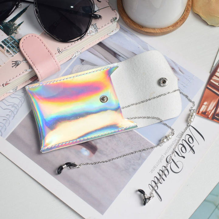 Stylish Holographic Eyewear Case Stornfield