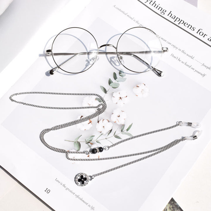 Layered Charm Necklace with Adjustable Length Stornfield