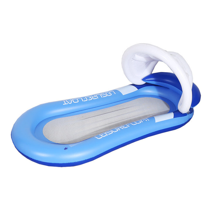 Women's Inflatable Water Lounger with Integrated Safety Edge Stornfield