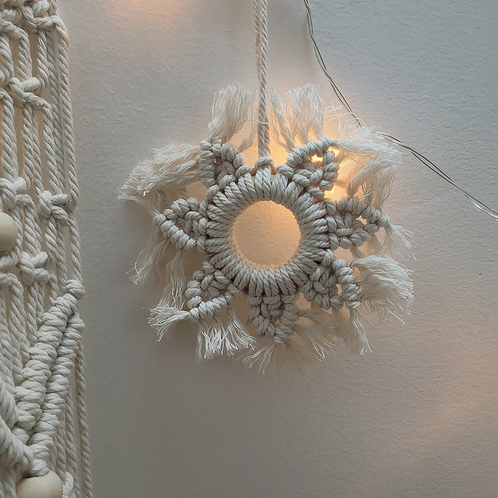 Decorative Macramé Wall Ornament Stornfield
