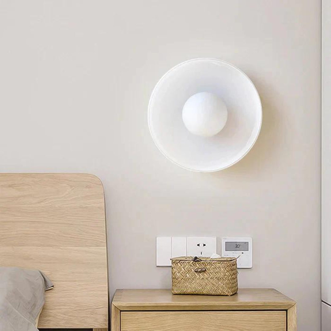 Round Ceiling Lamp with Stylish Functionality - LumiSphere | Stornfield