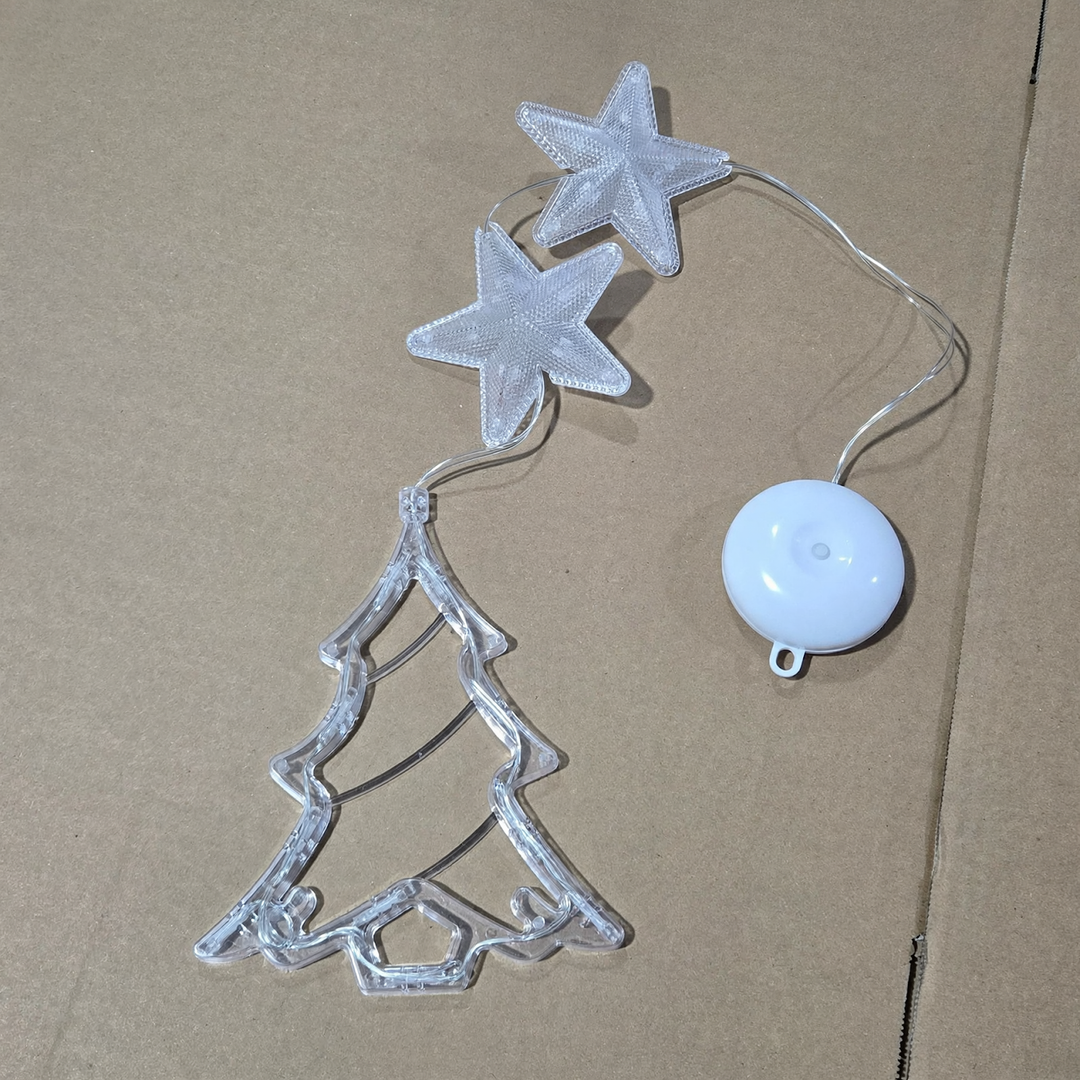 LED Suction Cup Light String for Window Decoration