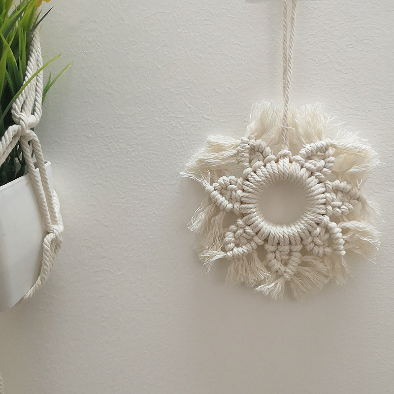 Decorative Macramé Wall Ornament Stornfield