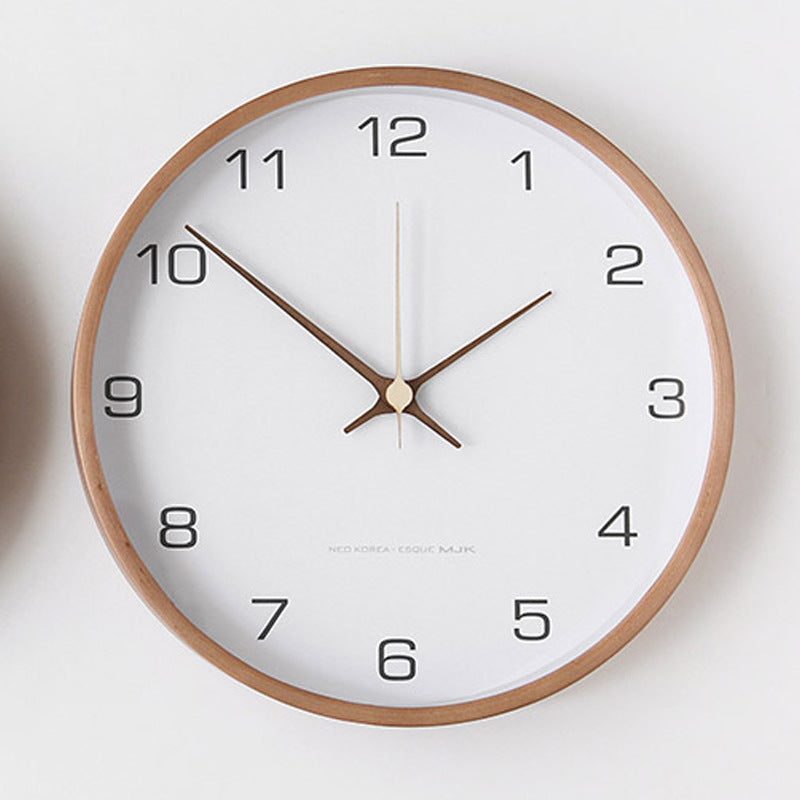 Elegant Wooden Wall Clock – Timeless Style and Precision | Stornfield