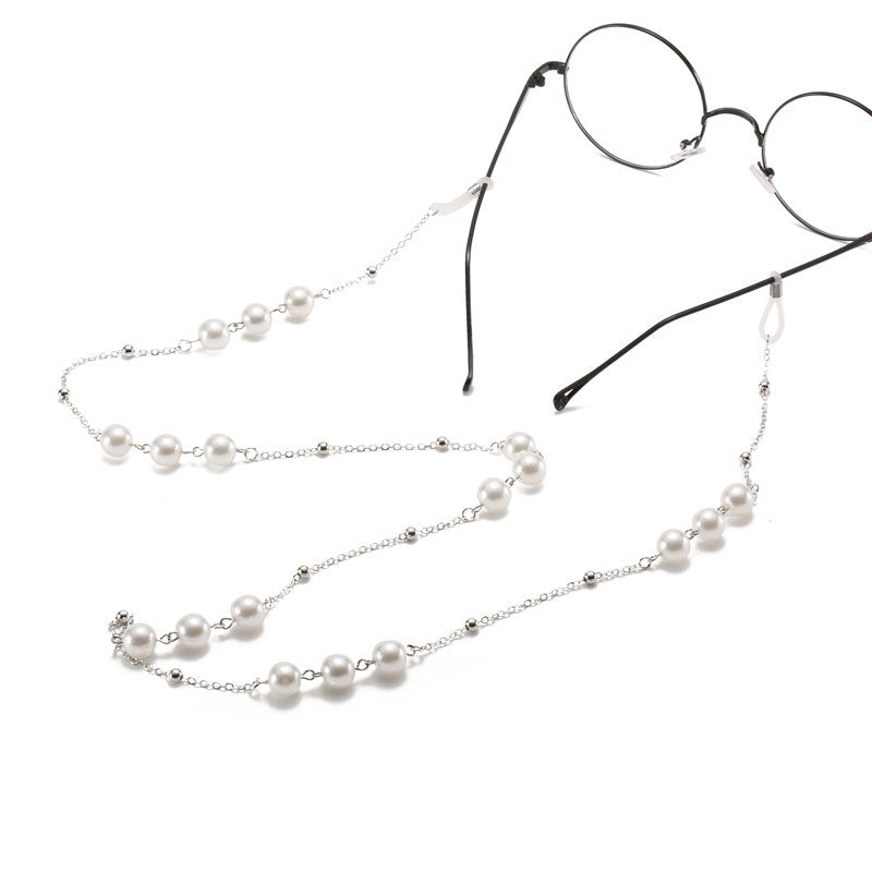 Elegant Pearl-Accented Eyewear Chain Stornfield 1786692160