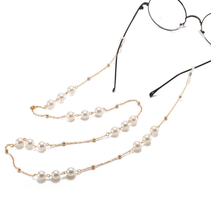 Elegant Pearl-Accented Eyewear Chain Stornfield 1786692160