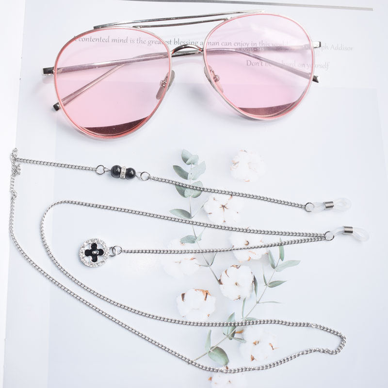 Layered Charm Necklace with Adjustable Length Stornfield