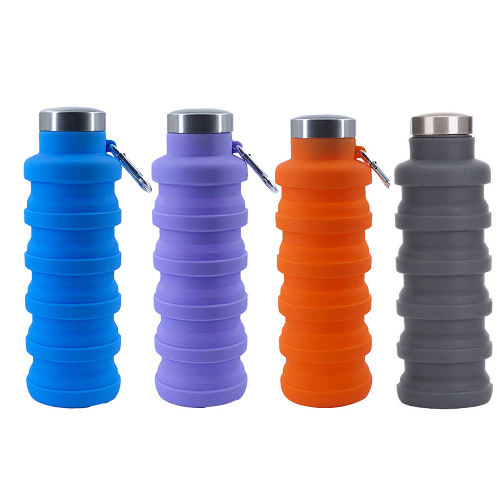 Ladies Foldable Silicone Water Bottle Stornfield